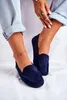 Women's Mokassins Marineblau Wildleder Morreno 37 Produktbild-Vorschau 3
