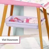 BABY born rosa Puppen Wickeltisch mit Holz-Optik und Produktbild-Vorschau 6