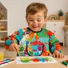 Kruzzel 26121 Wasserdichte Malerschürze für Kinder, 1–3 Produktbild-Vorschau 11