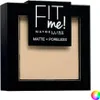 Maybelline New York Fit Me Matte & Poreless Powder 250 Sun Anteprima dell’immagine prodotto 3