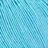 A close-up view of light turquoise yarn. Produktbild-Vorschau