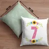 Trendation - 7. Geburtstag Mädchen Deko-Kissen mit Füllung Produktbild-Vorschau 4