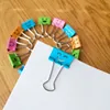 D.RECT Smiles Foldbackclips für Büro | 48 Stück, 25mm, Produktbild-Vorschau 4