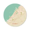 MuchoWow® Mauspad Mousepad Dubai - Karte - Stadtplan - Produktbild-Vorschau 1