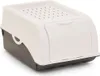 A closed litter box with a top entrance and a hinged door on the front. Anteprima dell’immagine prodotto