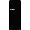 A black SMEG refrigerator with the brand name visible at the top. Produktbild-Vorschau