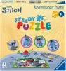Kinderpuzzle 4x35 Teile - Speedy Puzzle Disney Stitch Produktbild-Vorschau 2