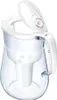 A white and clear water filter pitcher is shown against a white background. Podgląd zdjęcia produktu