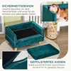 PawHut hondenbank met houten poten, hondenbed voor kleine Productafbeelding-voorbeeld 6