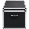 vidaXL Valises de rangement 3 pcs. noir aluminium Voir les images du produit 5