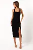 Petal & Pup Damen Hyatt Kleid, Schwarz, 32 Produktbild-Vorschau 3