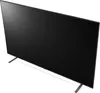 A television set on a stand, viewed from a high angle. Produktbild-Vorschau