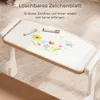 Zonovi Kinderschreibtisch 3-in-1 – Kindertisch mit Stühlen Produktbild-Vorschau 4