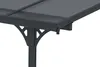Terrassenüberdachung Carport KLEO 400L300 Aluminium Grau Produktbild-Vorschau 7