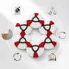 Aluz Set 6 Ricambi Mocio in Microfibra Lavabili per Mop Anteprima dell’immagine prodotto 2