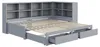 Sofá de madera maciza con cama extraíble de 90x190 cm, Vista previa de la imagen del producto 10