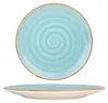 Piatto da portata Bonna - Aqua - Porcellana - 25 cm Anteprima dell’immagine prodotto 1