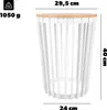 KADAX Doppelseitiger Blumenständer 40 cm Weiß + Produktbild-Vorschau 9