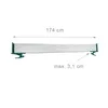 Relaxdays Tischtennisnetz, Ping-Pong-Netz, Metallklemmen, Produktbild-Vorschau 4