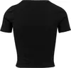 Build Your Brand bauchfreies Damen-Top Ohui schwarz XL Produktbild-Vorschau 2