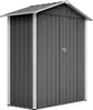 Metall-Gerätehaus 154 x 83 x 180 cm aus verzinktem Produktbild-Vorschau 17