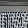 Türvorhang "Riva 2" 90 x 210 cm weiß/grau Produktbild-Vorschau 4