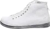 Side view of a white high-top sneaker. Produktbild-Vorschau