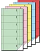 sigel BO082 Blocco di moduli "Bonbuch", 105 x 200 mm, Anteprima dell’immagine prodotto 1