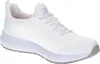 A white Skechers women's athletic shoe is shown against a white background. Anteprima dell’immagine prodotto