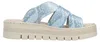 Rieker Damen Pantolette mit Schlangenprägung und Plateau Produktbild-Vorschau 3