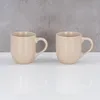 4er Set Steingut Tassen 300ml Beige Creme Kaffeetasse Produktbild-Vorschau 7