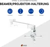 Wand-/Deckenhalter für Beamer & Projektoren Produktbild-Vorschau 3