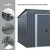 osoltus Metall Gerätehaus Pultdach Geräteschuppen T 279cm x Produktbild-Vorschau 7