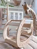Drewniany bujak Montessori - plac zabaw - drewniany Podgląd zdjęcia produktu 4