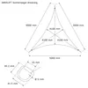 Sonnensegel 5x5x5m dreieckig weinrot Polyester Produktbild-Vorschau 7