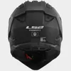 LS2 MX702 PIONEER II SOLID Integralhelm matt schwarz XL Produktbild-Vorschau 6