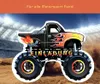Friendly Fox Monstertruck Einladung, 12 Einladungskarten Produktbild-Vorschau 6