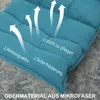 HOMCOM Bodenstuhl Bodensofa mit Verstellbarer Rückenlehne Produktbild-Vorschau 6