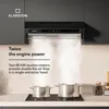 Klarstein Purista Force podskrinkový digestor, 60 cm Náhľad obrázku produktu 3