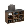 KOMTO Schuhbank mit Sitzfläche - Schuhregal Schuhschrank Produktbild-Vorschau 6