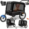 KESSER® Hundeanhänger Boxer 3-in-1 Hundebuggy & Jogger Produktbild-Vorschau 1