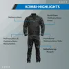 2-teiler Motorradkombi Cordura Textilien Motorradjacke & Produktbild-Vorschau 7
