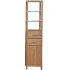 Teako Design Badmöbel Set Sala 90 cm Teakholz mit Spiegel Produktbild-Vorschau 4