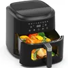 9L XL Heißluftfritteuse Airfryer mit Sichtfenster & Produktbild-Vorschau 1