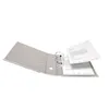 An open binder with papers inside, isolated on a white background. Anteprima dell’immagine prodotto