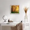 Gerahmtes Poster - Rahmen in heller Eiche - Wald Baum Natur Produktbild-Vorschau 6