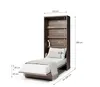 Furniture24 Schrankbett Bed Concept Lenart 90 x 200 cm Produktbild-Vorschau 6