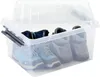 Sunware Q-Line Storage Box 36L przezroczysty/szary Podgląd zdjęcia produktu 5
