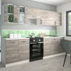 Roe Furniture | Küchenzeile - 260 cm - Braun (Nelson) - Produktbild-Vorschau 3