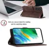 Hülle für Samsung Galaxy S21 FE Prägung Flip Leder Produktbild-Vorschau 6